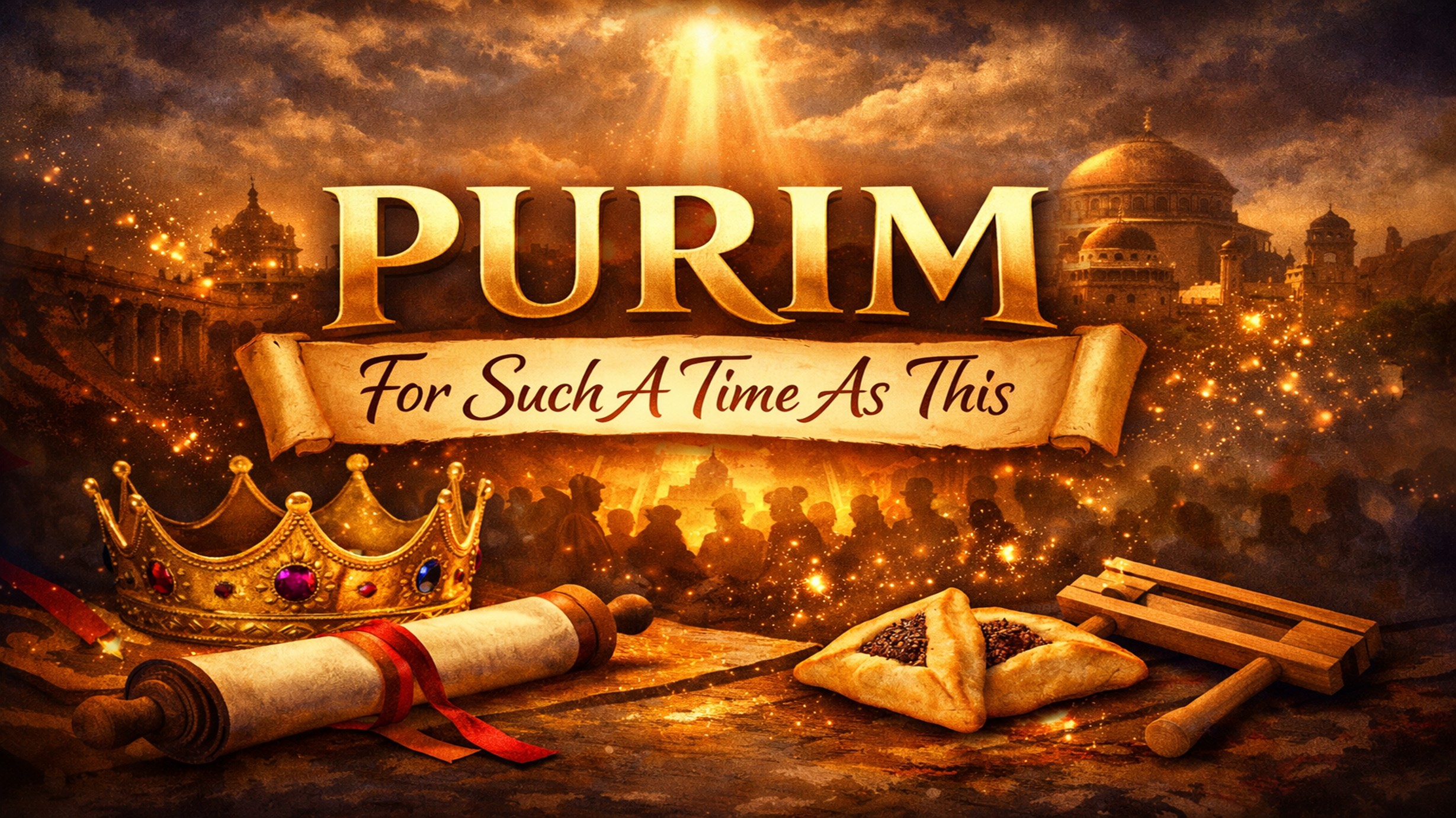 PURIM - For Such A Time Is This